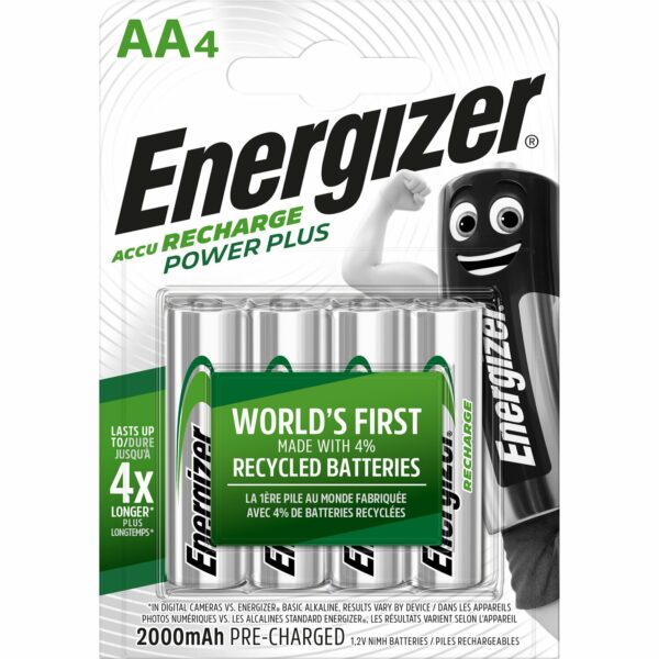 Energizer Akku Power Plus AA Mignon 2000 mAh 4 Stück