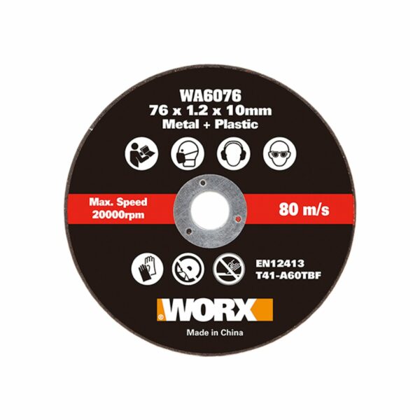 Worx Metallschneider 76 mm für Akku-Mini-Winkelschleifer