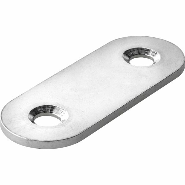 Hettich Verbindungsblech 40 mm x 15 mm Edelstahl Matt 1 Stück