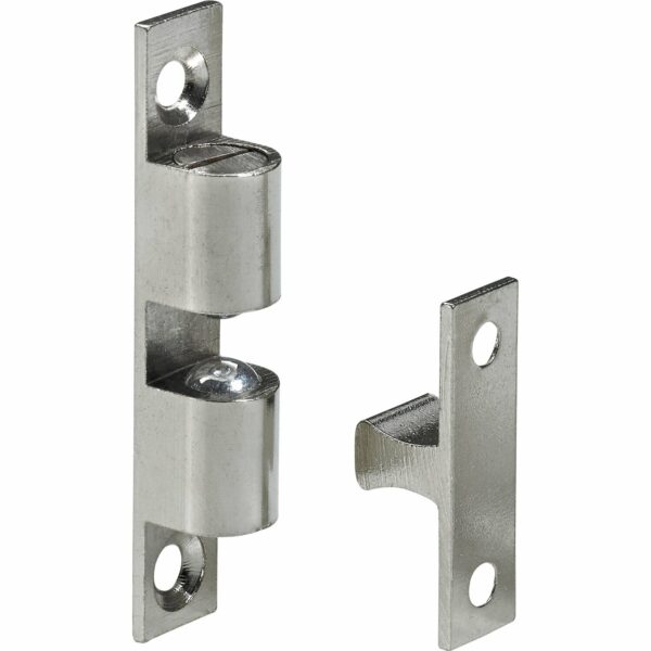 Hettich Kugelschnäpper 60 mm x 11 mm x 11 mm Messing Vernickelt 1 Stück