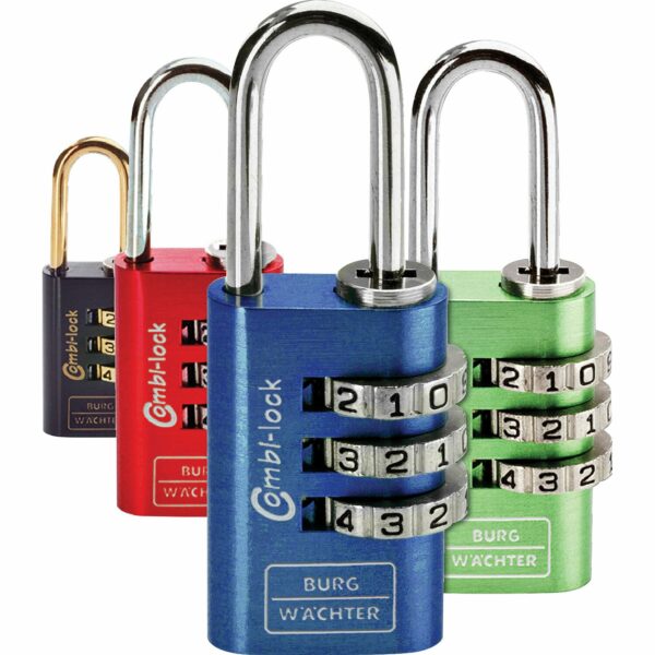 Burg Wächter Verstellbares Zahlenschloss Combi Lock Fun 88 20 Alu