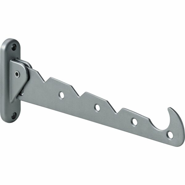 Hettich Kleiderlüfter Aluminium-Kunststoff Silber Länge 290 mm 1 Stück