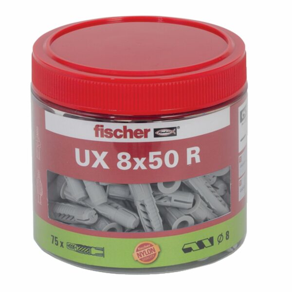 Fischer Universaldübel UX 8 x 50 R Dose (75 ST)