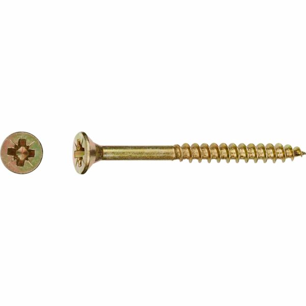 LUX Senkkopf Universalschraube Ø 3 mm x 40 mm Kreuzschlitz PZ-Antrieb 100 Stück