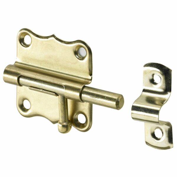 Hettich Grendelriegel 50 mm x 45 mm vermessingt