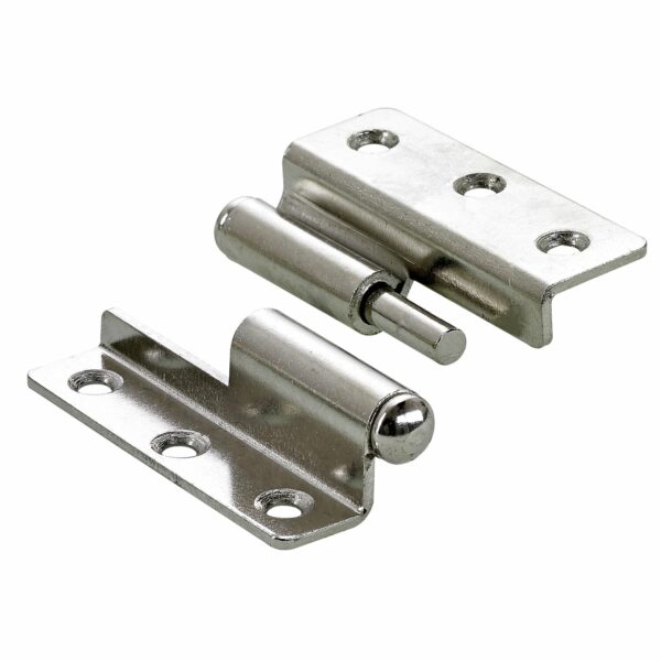 Hettich Möbelband 50 mm x 40 mm links gekröpft vernickelt