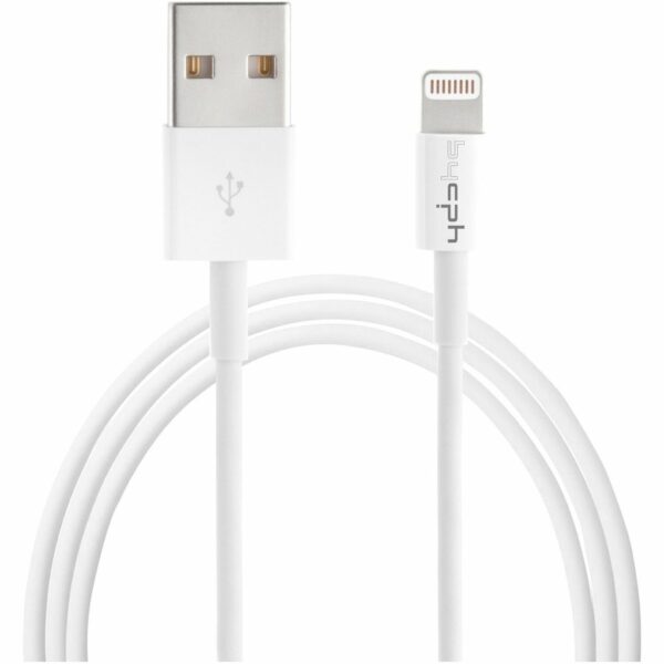 USB 2.0 Ladekabel mit Lightning Connector Anschluss Weiß 2 m