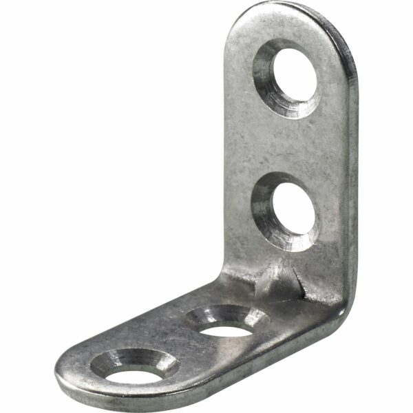 Hettich Stuhlwinkel 30 mm x 30 mm x 15 mm Edelstahl Matt 4 Stück