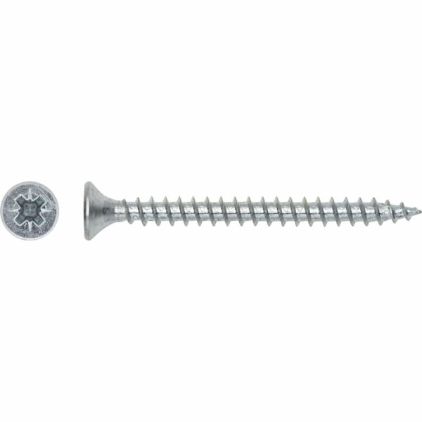 LUX Senkkopf Universalschraube PZ-Antrieb Ø 3 mm x 20 mm Verzinkt 80 Stück