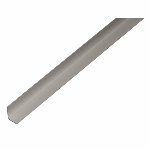 Winkelprofil ungleichschenklig Silber 19 mm x 22