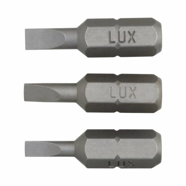 LUX Schlitz-Bit-Set 3