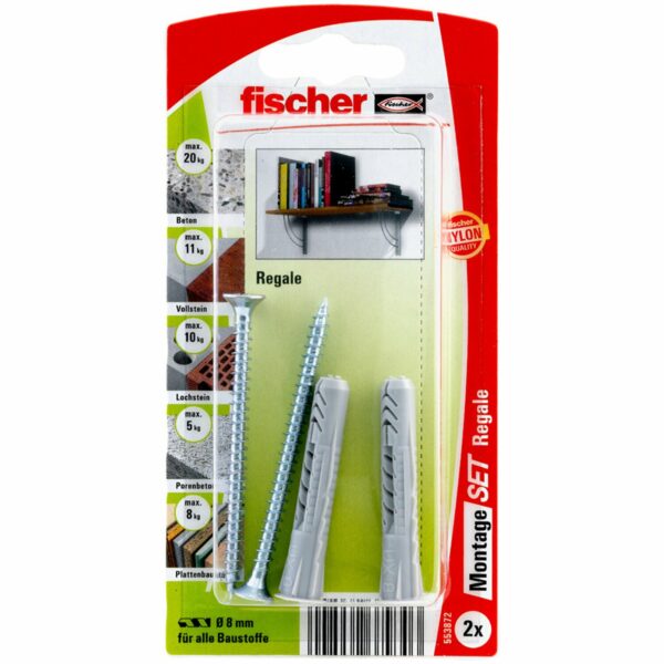 Fischer Montage-Set Regale K