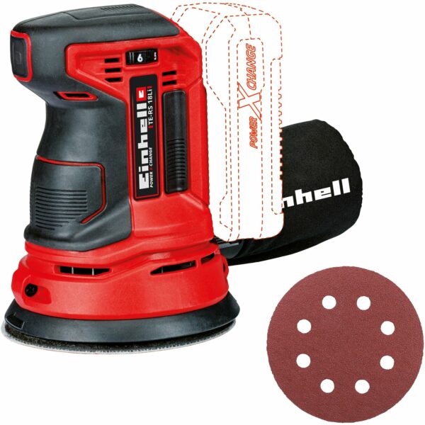 Einhell Power X-Change Akku-Exzenterschleifer TE-RS 18 Li Solo