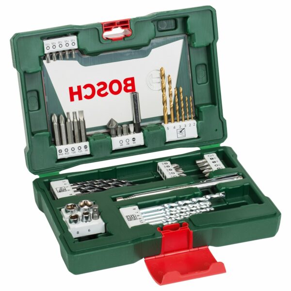 Bosch V-Line TiN-Bohrer- und Bit-Set 48-teilig inkl. Magnetstab