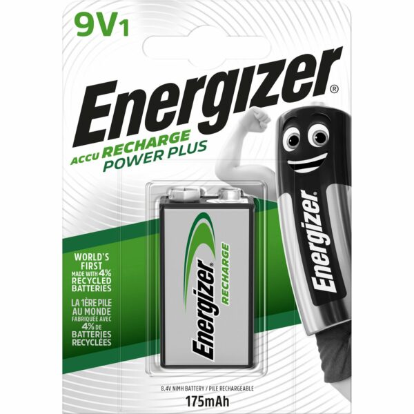 Energizer Akku Power Plus 9V E-Block 175 mAh 1 Stück