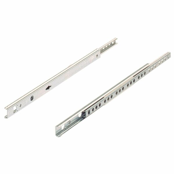 Hettich Kugelteilauszug für Schubkästen mit 17 mm Nut 310 mm - 520 mm