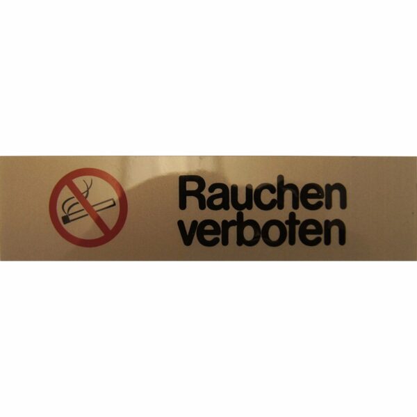 Hinweisschild Rauchen verboten