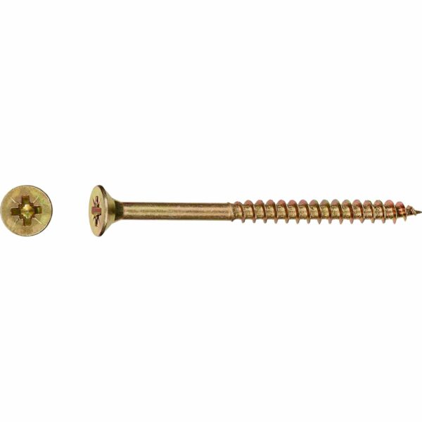 LUX Senkkopf Universalschraube Ø 6 mm x 40 mm Kreuzschlitz PZ-Antrieb 40 Stück