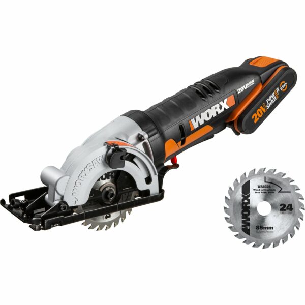 Worx Kompakt-Handkreissäge Worxsaw WX527 20 V