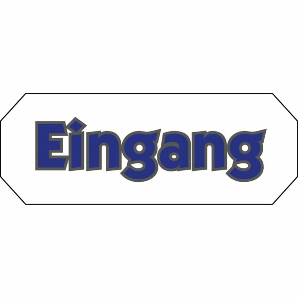 Doming Aufkleber Eingang 10