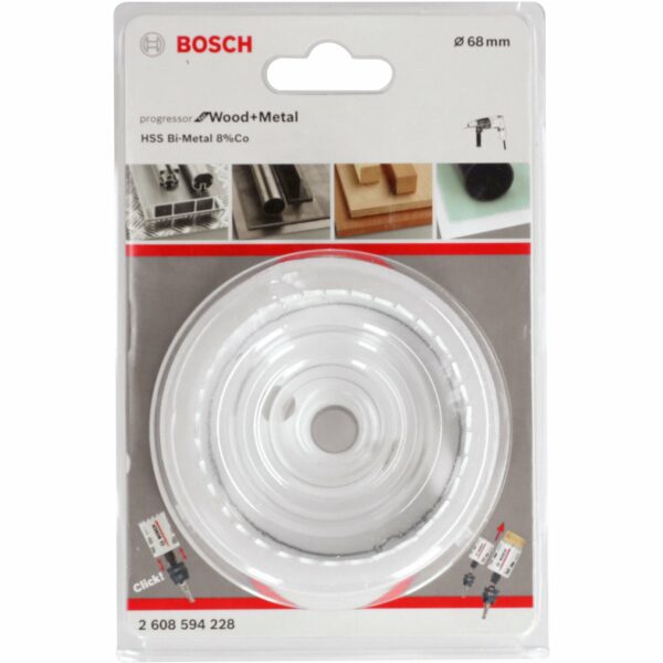 Bosch Lochsäge Progressor for Wood and Metal 68 mm