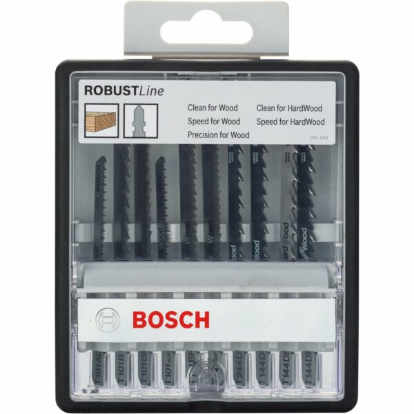 Bosch Stich- und Säbelsägeblätter-Set Robust Line 10-teilig