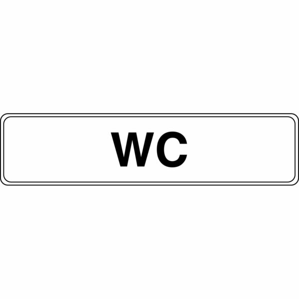 Schild WC 4