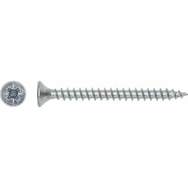 LUX Senkkopf Universalschraube PZ-Antrieb Ø 5 mm x 50 mm Verzinkt 10 Stück