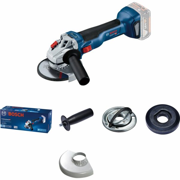 Bosch Professional Akku-Winkelschleifer GWS 18V-10 Solo 125 mm mit Schutzhaube