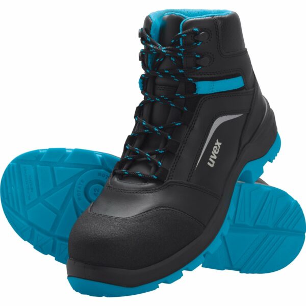 Uvex Stiefel xenova S3 Schwarz-Blau Größe 41