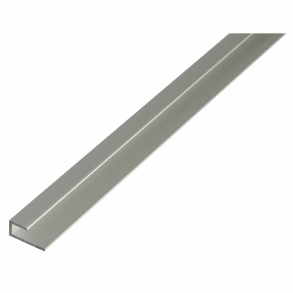 Bodenausgleichprofil Eckig Alu Elox. Silber 20 mm x 9 mm x 2.000 mm