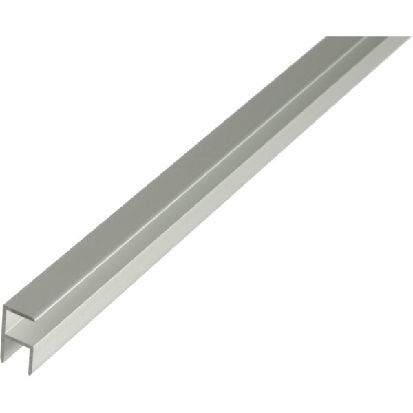 Eckprofil Eckig Alu Elox. Silber 24 mm x 2.000 mm