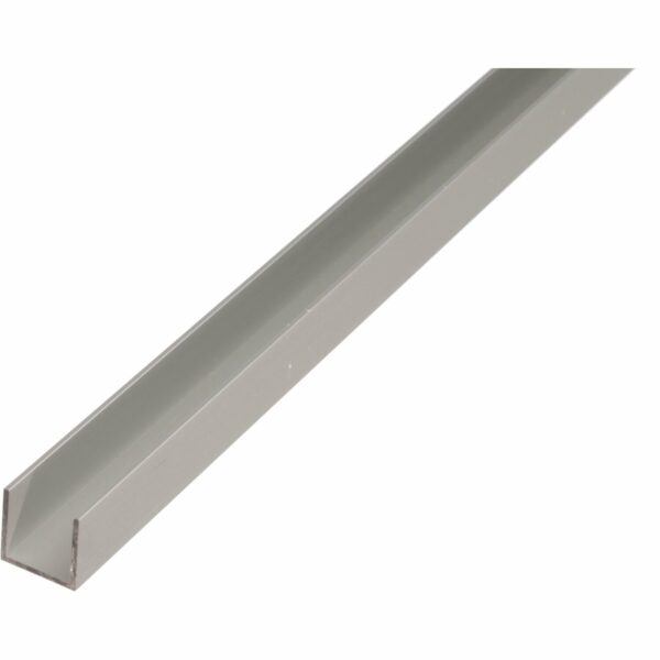 U-Profil Alu Elox. 20 mm x 8 mm x 2.000 mm