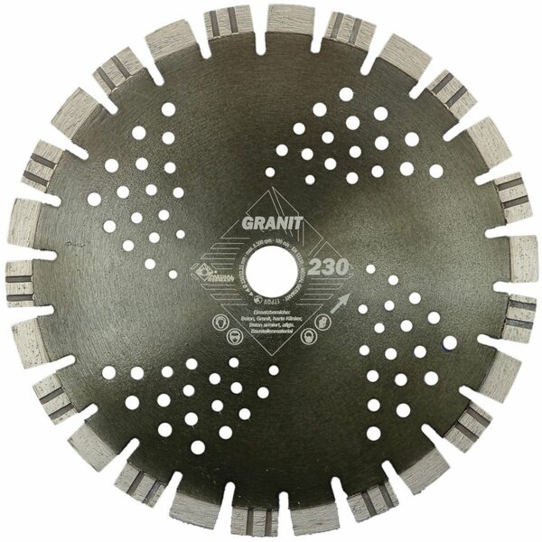 Medial Diamant Trennscheibe Granit Ø 230 / 22