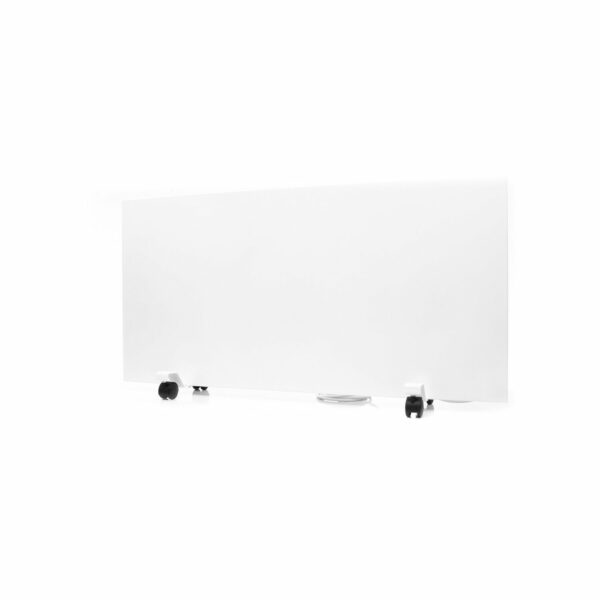 Ximax Mobile Infrarotheizung mit Rollen und Thermostat 50x100 cm 750 Watt Weiß