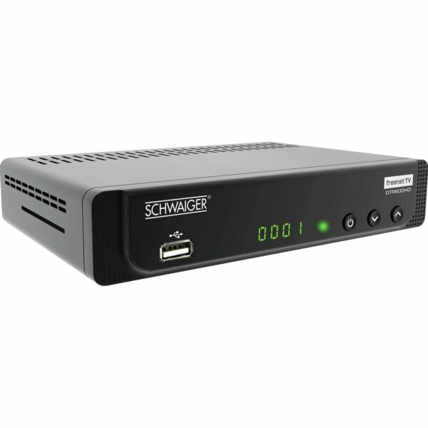 Schwaiger DVB-T2 Receiver DTR600HD Schwarz