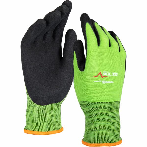 Kübler Pulse Handschuhe Herren Master Flex Eco Neongrün Gr. 10