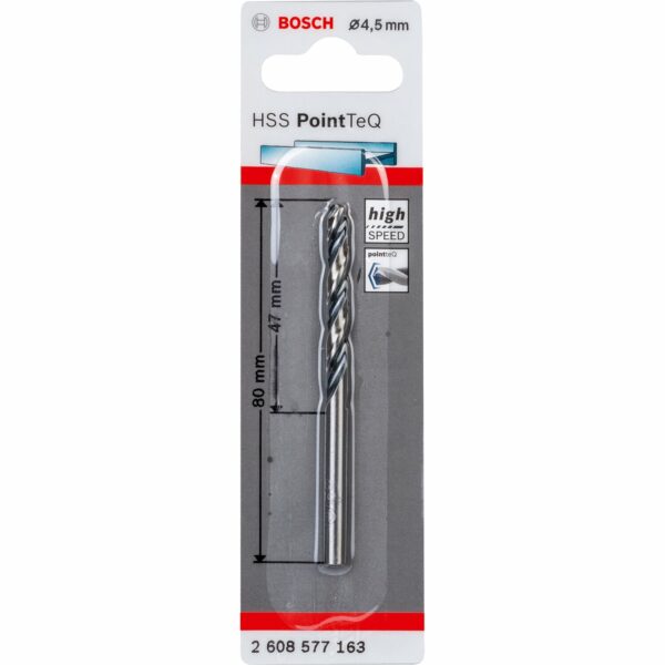 Bosch HSS-Spiralbohrer PointTeQ 4