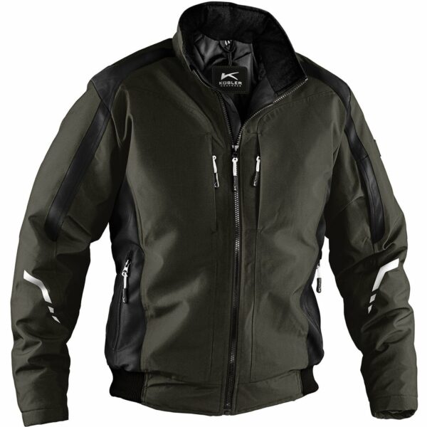 Kübler Workwear Wetterbundjacke Oliv/Schwarz Gr. M