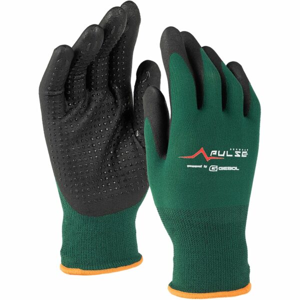 Kübler Pulse Handschuhe Herren Multiflex Touch Moosgrün Gr. 8