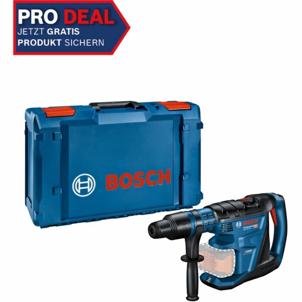 Bosch Professional 18 V Akku-Bohrhammer GBH 18V-40C Solo mit L-Boxx