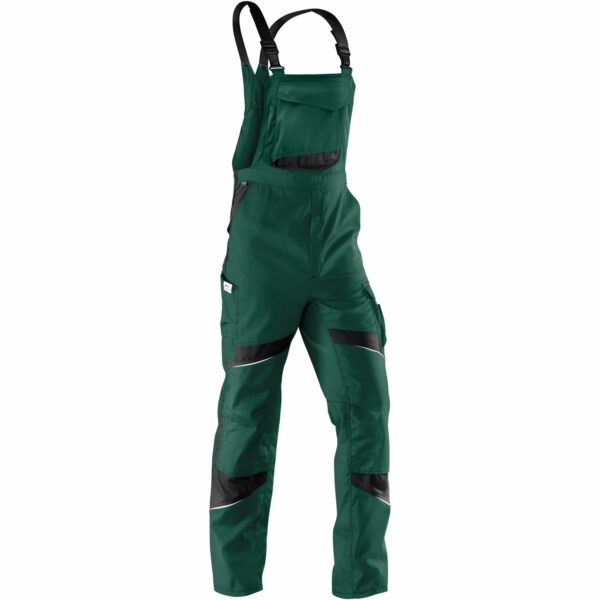 Kübler Workwear Latzhose Activiq Moosgrün/Schwarz Gr. 52