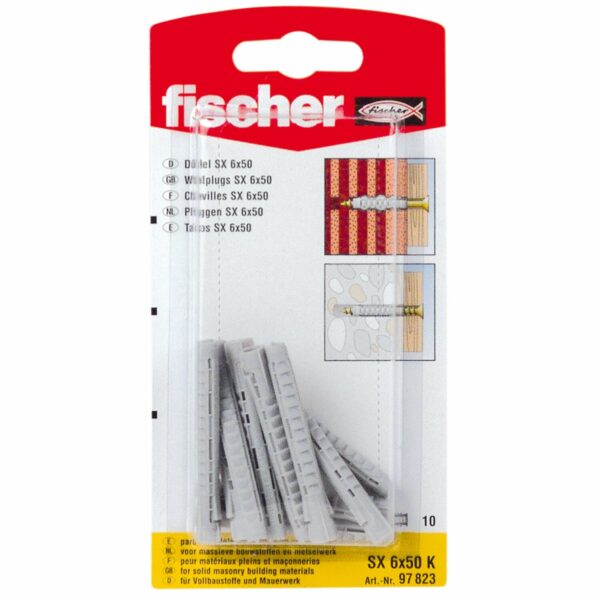 Fischer Spreizdübel SX 6 x 50 K (10 ST)