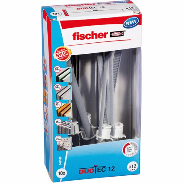 Fischer Kippdübel Duotec 12 Inhalt 10 Stück