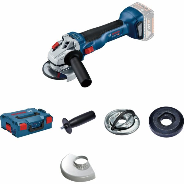 Bosch Professional Akku-Winkelschleifer GWS 18 V-10 Solo in L-Boxx 115 mm