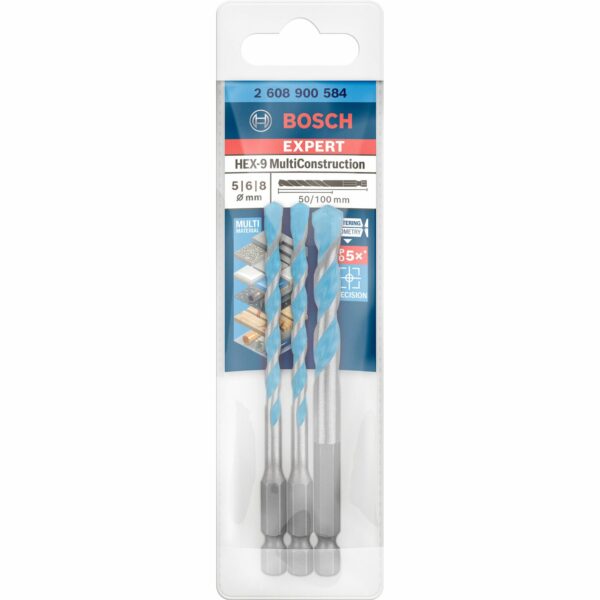 Bosch Bohrer-Sets Expert HEX-9 MultiConstruction